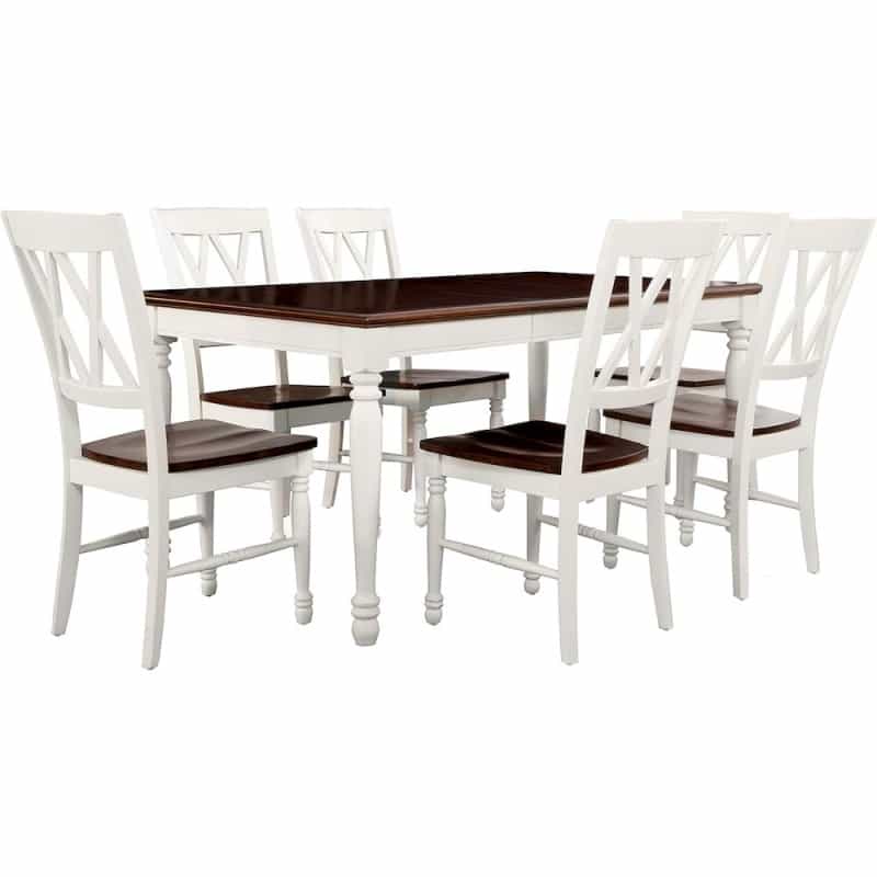 Shelby 7-Piece Dining Table Set For 6 - Table & 6 Chairs