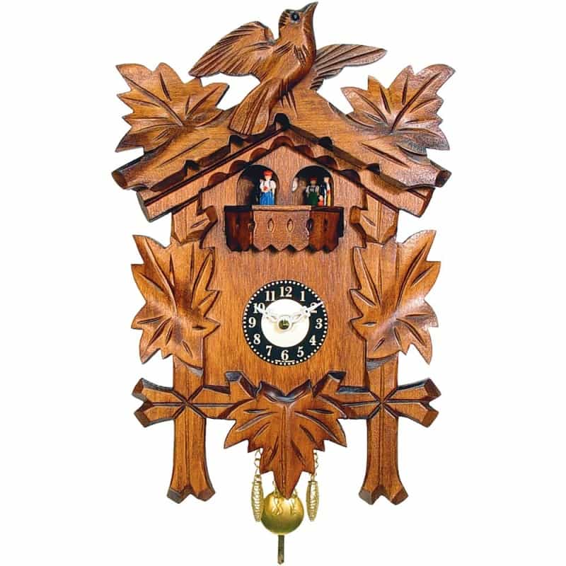 Battery-Operated Clock - Mini Size With Music/Chimes