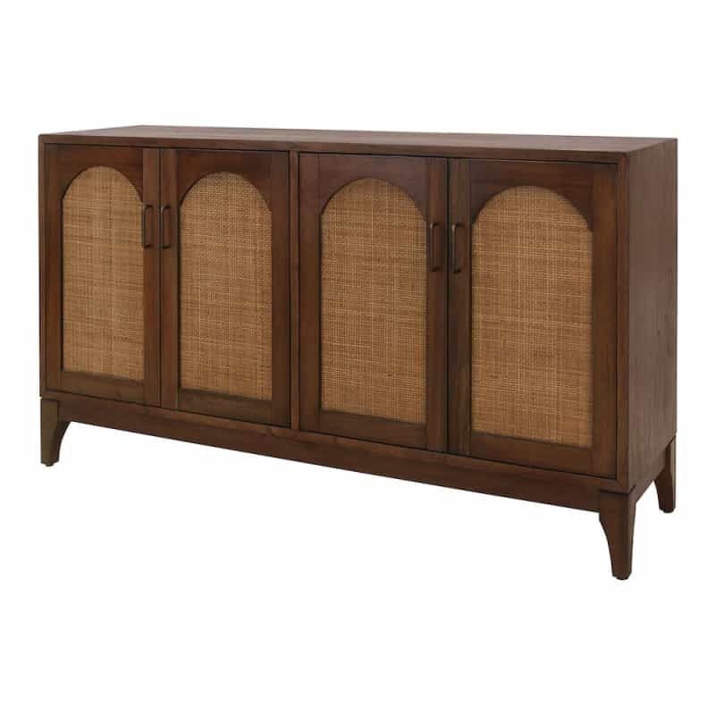 Chantilly 4-Door Buffet - Walnut