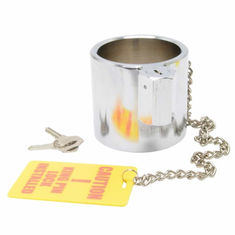 King Pin Lock Steel Anti-Theft 5Th Wheel Lock For Trucks Trailers Campers