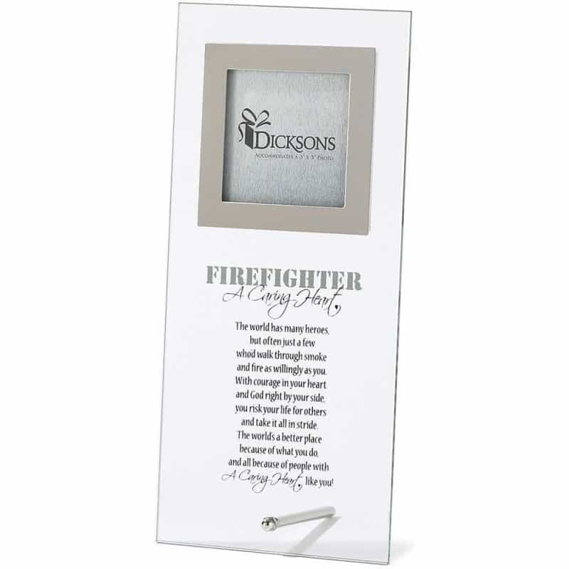 Photo Frame-Glass-Firefighter