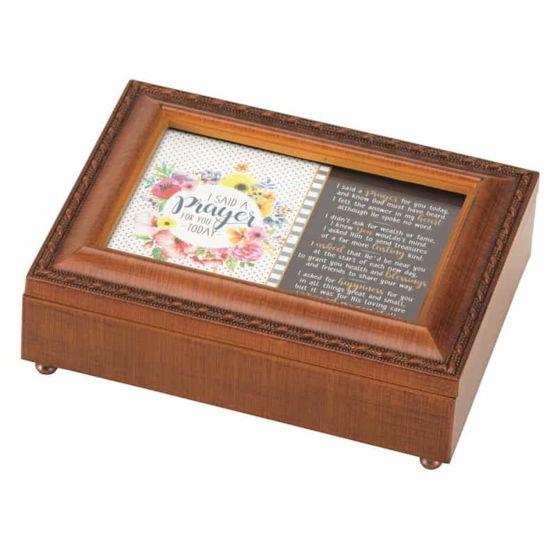 I Said A Prayer Musical Keepsake Box