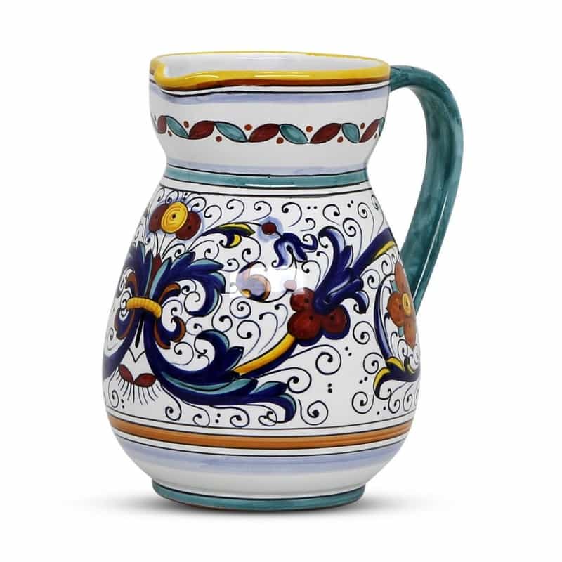 Ricco Deruta: Pitcher (2 Liters/64 Oz/ 8 Cups)