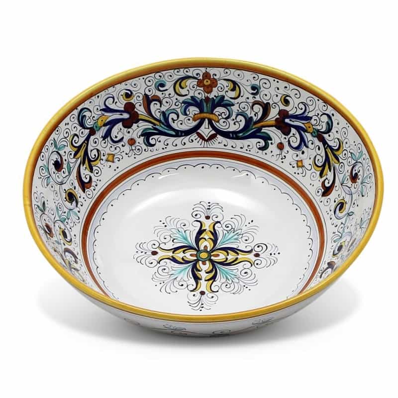 Ricco Deruta: Large Pasta/Salad Serving Bowl