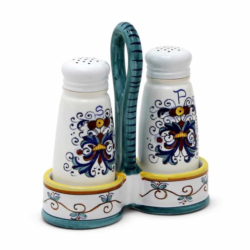 Ricco Deruta: Salt And Pepper Cruet
