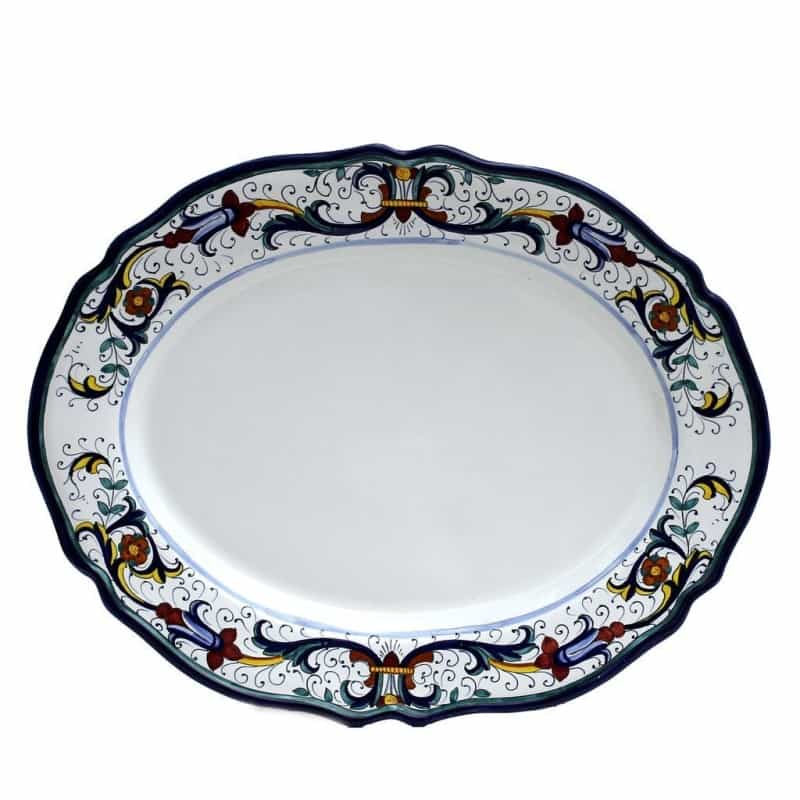 Vecchia Deruta: Large Oval Platter