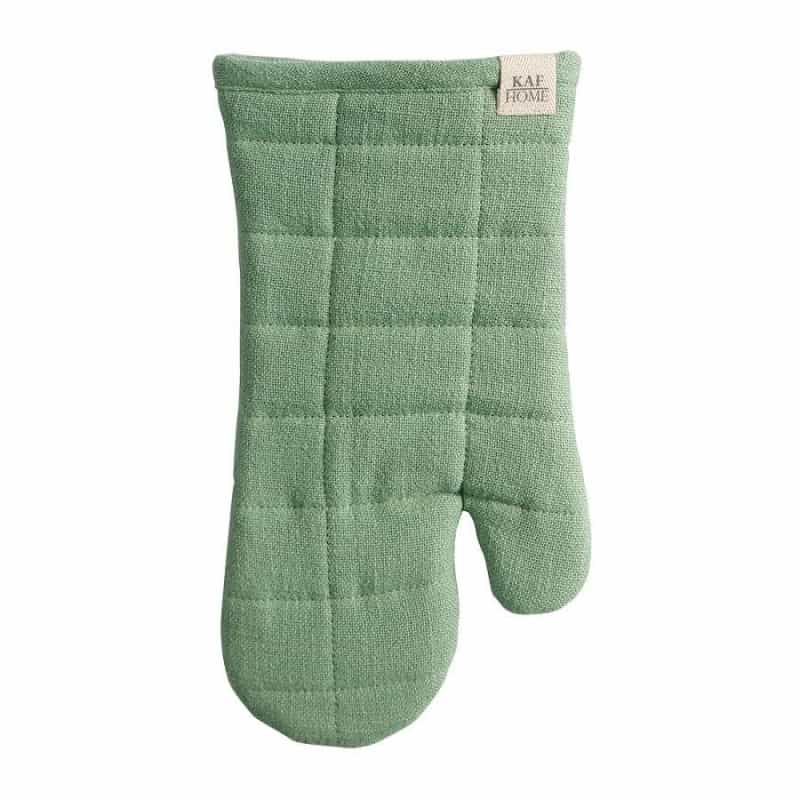 Mineral Green Monaco Quilted Oven Mitt 13"