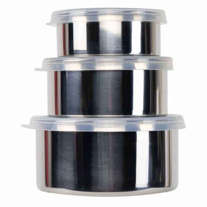 U-Konserve Round Nesting Container Trio - Set Of 3