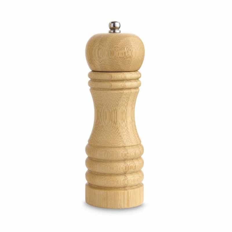 Harold Import Hic Bamboo Adjustable Mill With Ceramic Grinder 6"