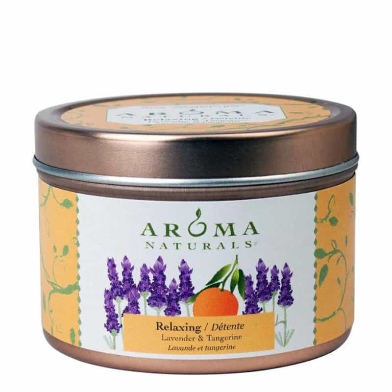 Aroma Naturals Relaxing Tangerine Small Tin 2.8 Oz