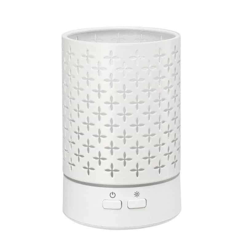 Serene House Twilight White Metal Essential Oil Wall-Plug
