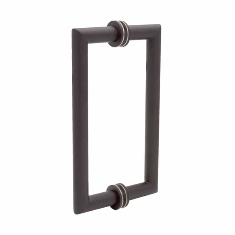 Fhc 8" Mitered Round Series Back-To-Back Pull - Compare To Mt8x8, Hm8btbsw