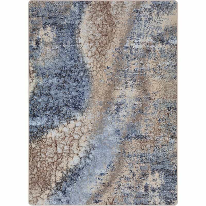 River Run 5'4" X 7'8" Area Rug In Color Solitude