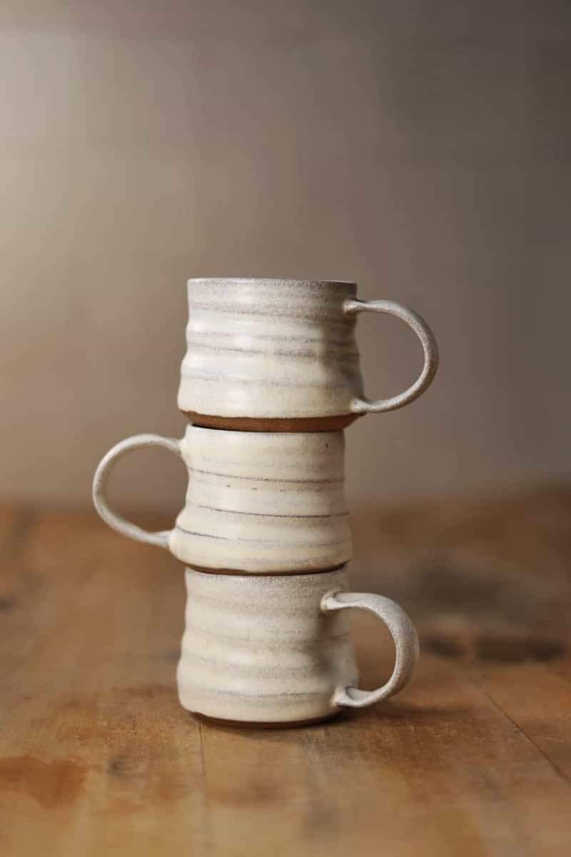 Petite Mug | Cream Handmade Ceramic Pottery Espresso Cup