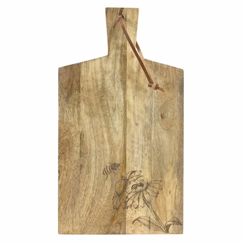 Cutting Board (Set Of 2) 10" X 18"H Mango Wood