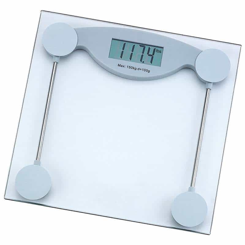 Healthsmart Electronic Bathroom Scale Weight Capacity 330 Lbs