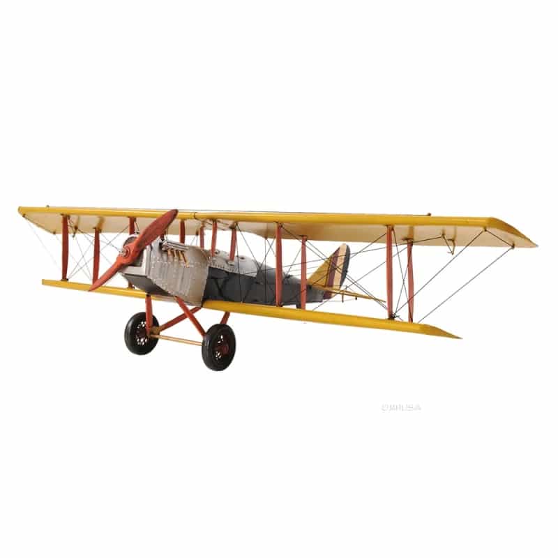 Yellow Curtis Jenny Plane�1:18