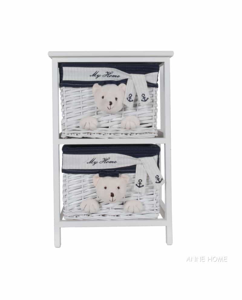 Portable 2 Drawers