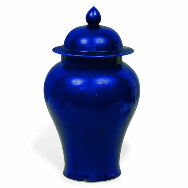 Cobalt Small Temple Jar