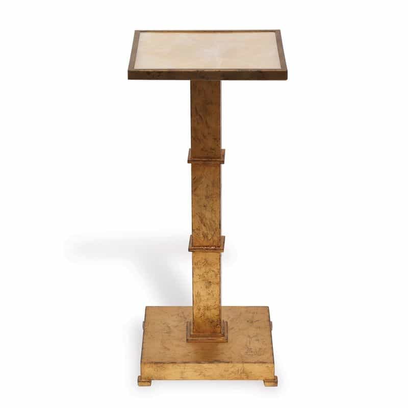 Blake Gold Accent Table 23"h