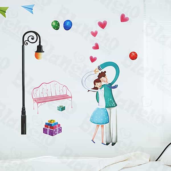Love Is Mutual - Medium Wall Decals Stickers Appliques Home Decor