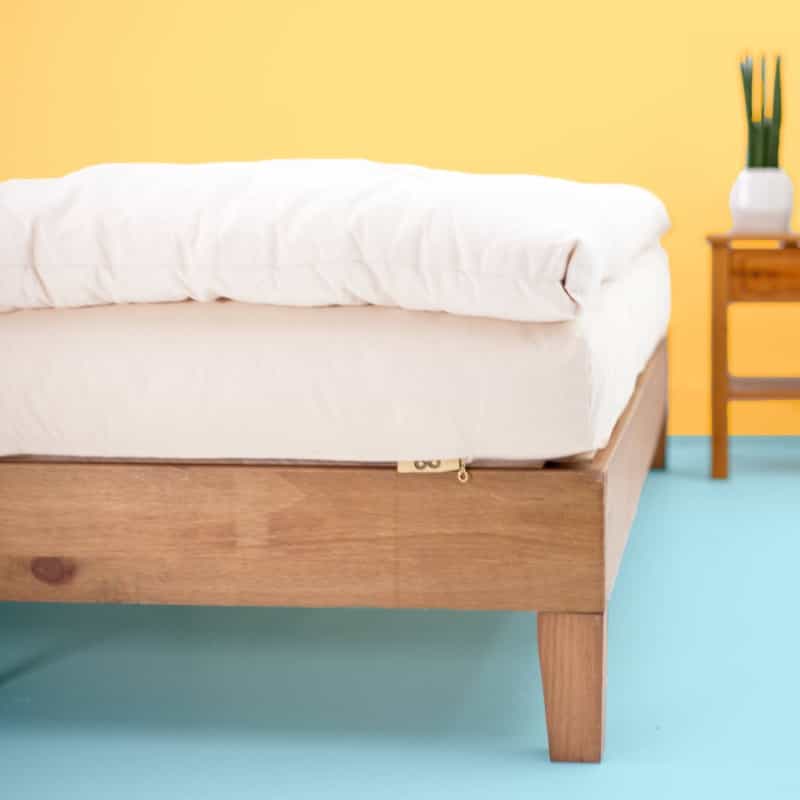 Maybourne 100% Organic Wool Mattress Topper (Handmade In Usa)