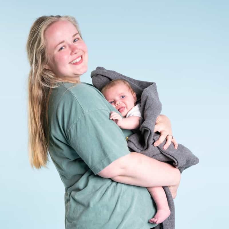 Babyville 100% Organic Cotton Baby Receiving Blankets (No Elastic, No Latex, No Polyamide, No Synthetics) (100% Biodegradable)