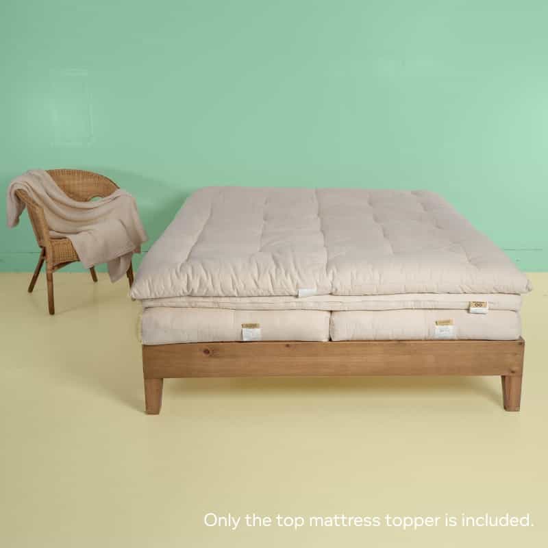 Louisiana Organic Cotton Topper (Grown & Handmade In Usa)