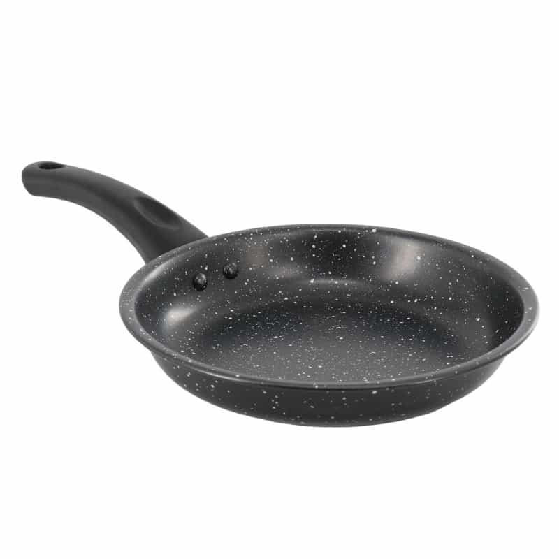 Gibson Home Delhi 8 Inch Round Nonstick Carbon Steel Frying Pan In Black