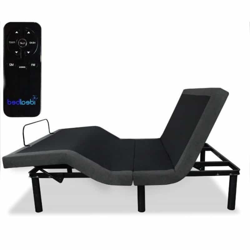Queen Size Adjustable Bed Frame Base With Wireless Remote