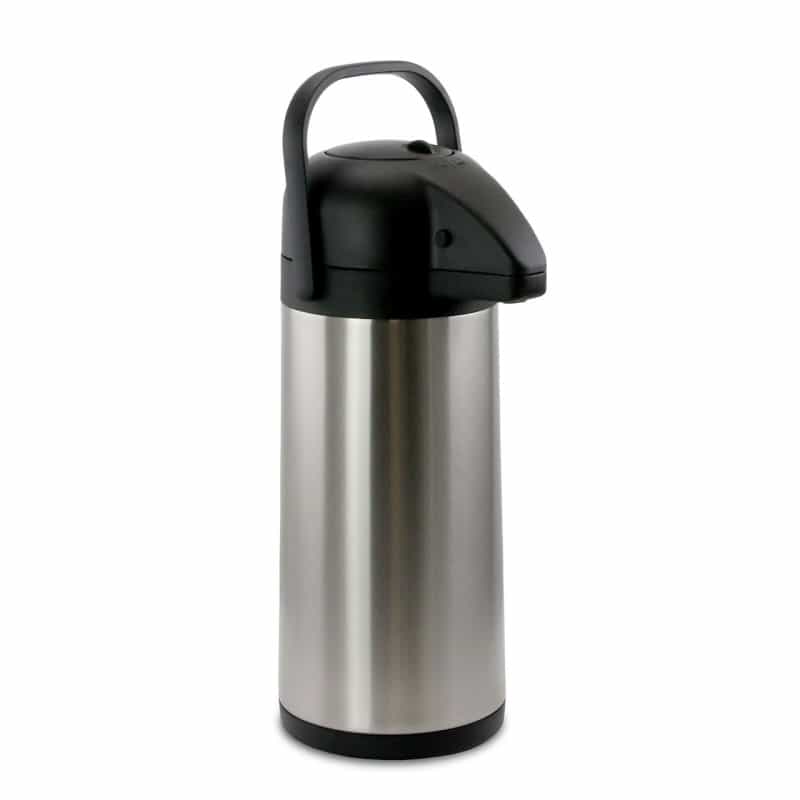 Megachef 3.17 Quart Stainless Steel Airpot Hot Water Dispenser For Coffee And Tea