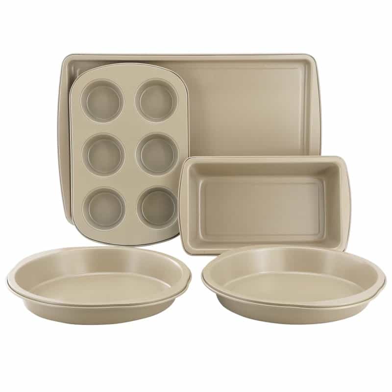 Gibson Home Lyneham 5 Piece Nonstick Steel Bakeware Set