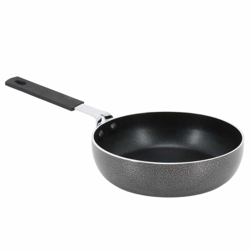 Oster Cambourne 6.5 Inch Aluminum Mini Frying Pan With Bakelite Handle In Black