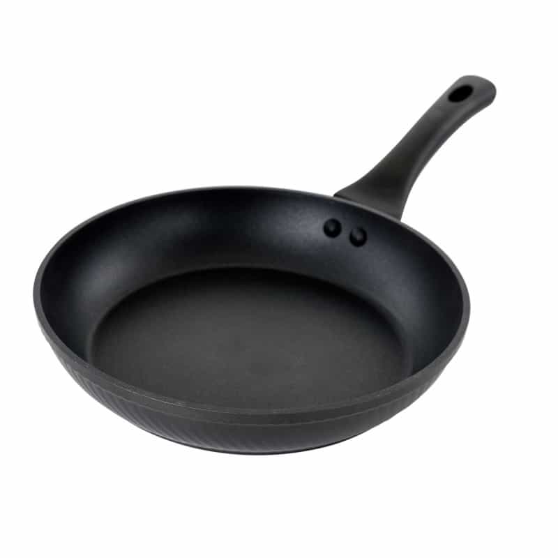 Oster Kono 9.5 Inch Aluminum Nonstick Frying Pan In Black With Bakelite Handles