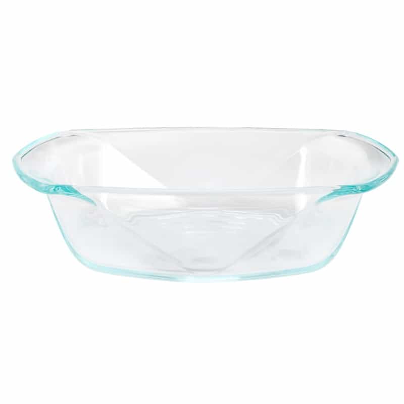 Soho Lounge Carnegie Hill 10 Inch X 5.9 Inch X 2.6 Inch Tempered Glass Loaf Pan With Built-In Handl
