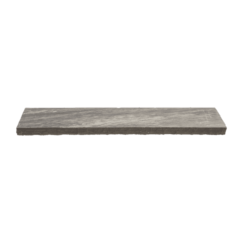 Ebony Black Sandstone Tread - Natural Cleft