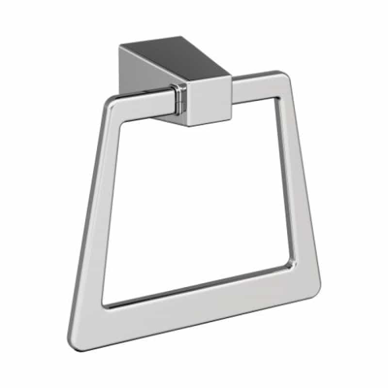 Blackrock Zinc Wall Mounted Towel Ring - Chrome - 7 1/4" (184 Mm) Length