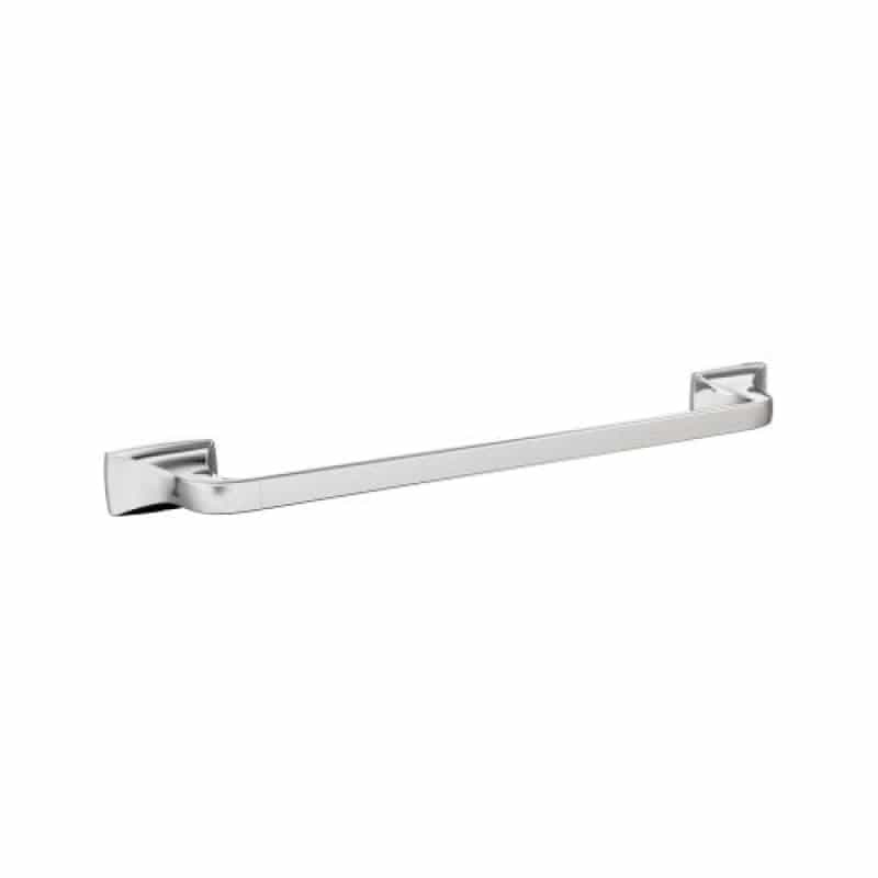 Highland Ridge Zinc & Stainless Steel Single Wall Mounted Towel Bar - Chrome