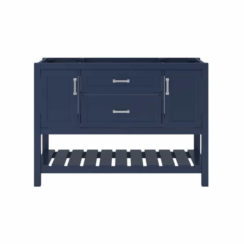 Lawson Aegean Blue Wood Freestanding Bathroom Vanity - 48" - Aegean Blue