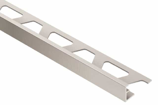 Jolly Metal Tile Edging Trim - Satin Nickel Anodized Aluminum