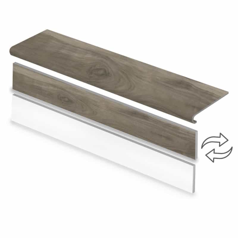 Emcore Viceroy Cordoba Luxury Vinyl Moulding / Trim - 12" X 47" Stair Nose - Glossy