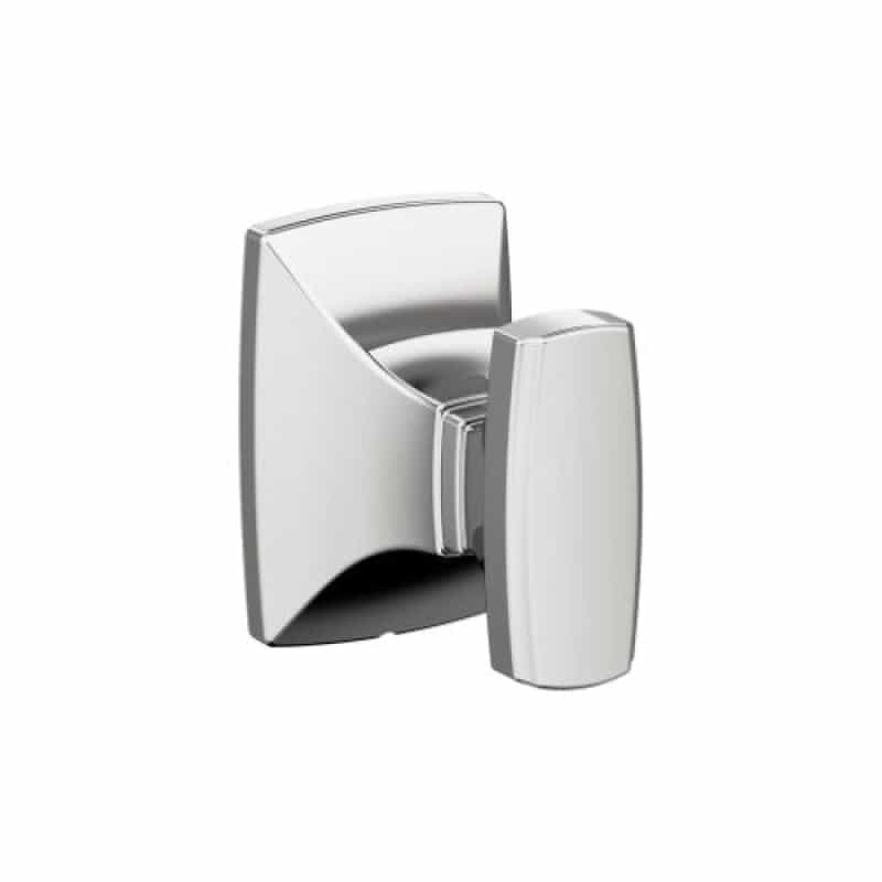 Highland Ridge Zinc Single Prong Robe Hook - Chrome - 2 1/8" (54 Mm) Length