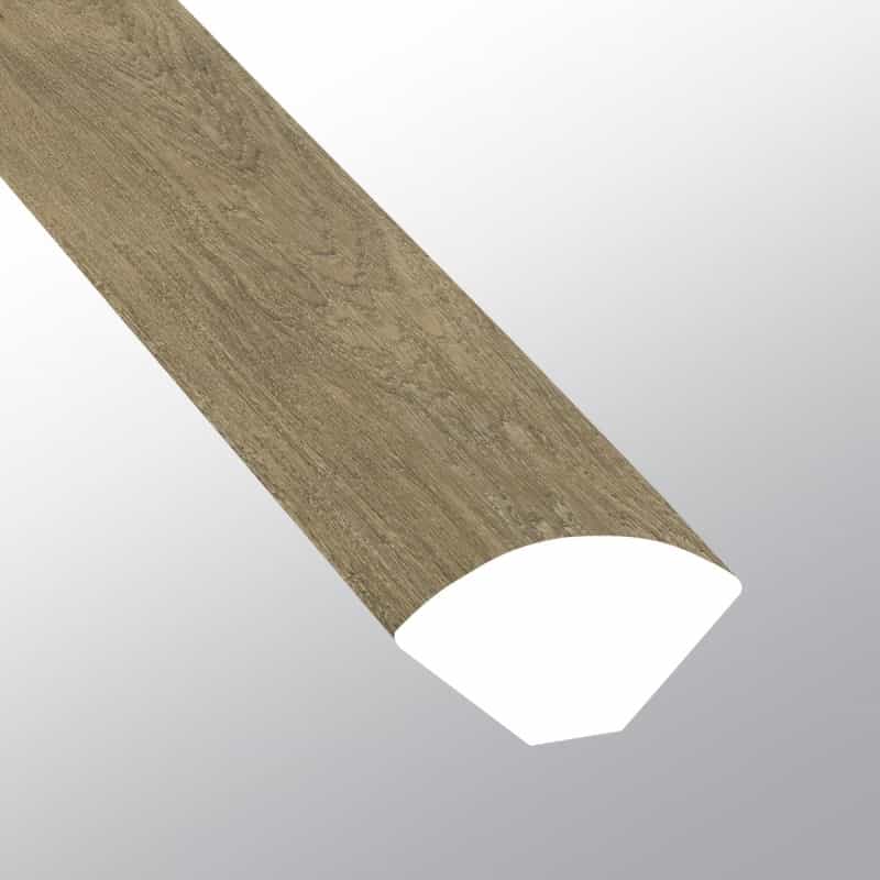 Acclima Ayla Luxury Vinyl Moulding / Trim - 0.64" X 94" Quarter Round - Low Gloss