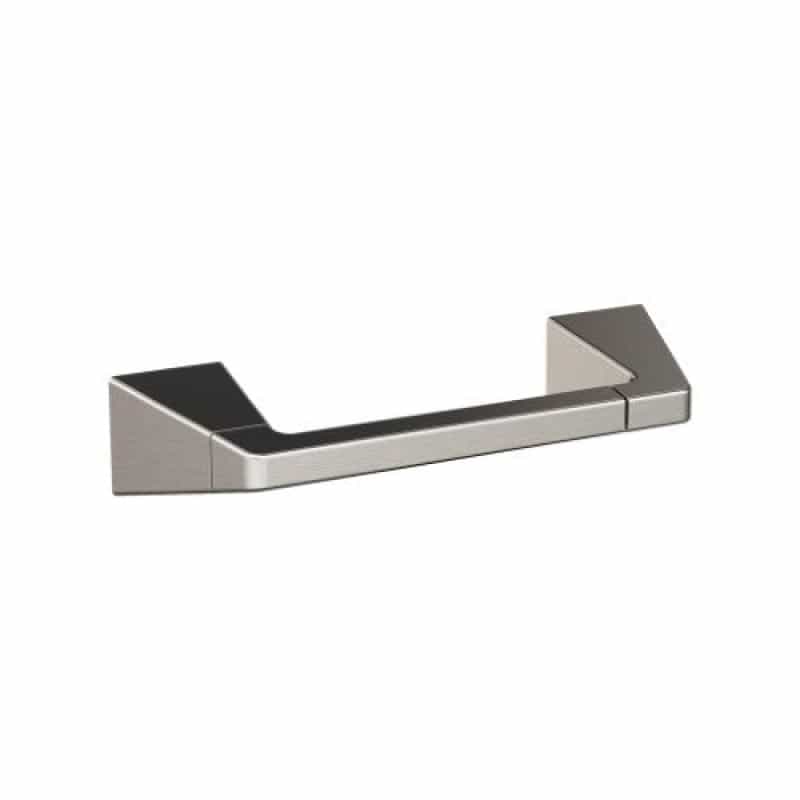 Blackrock Zinc Pivoting Double Post Toilet Paper Holder - Brushed Nickel - Pivoting Double Post