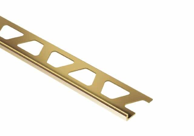 Schiene L Angle Metal Tile Edging Trim - Solid Brass