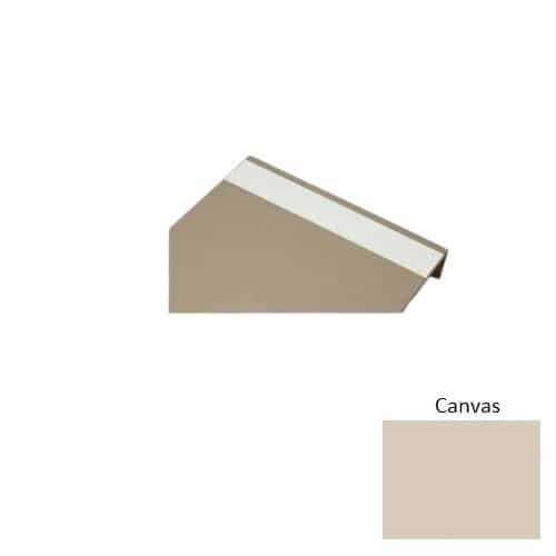 Johnsonite Canvas Hammered Pattern Photoluminescent Rubber Moulding / Trim - 19" X 42" Safe-T First Visually Impaired Stair Tread With Riser (Sq) - Hammered