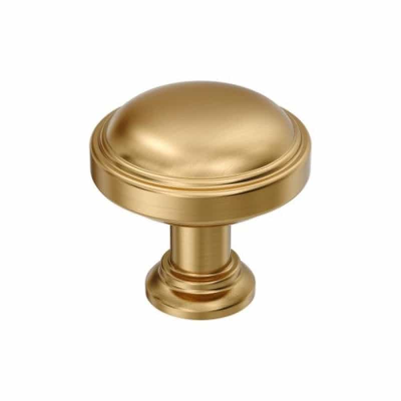 Enlivity Zinc Cabinet Knob - Champagne Bronze - 1 1/4" (32 Mm)