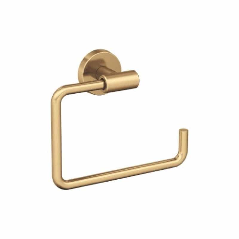 Arrondi Stainless Steel Wall Mounted Towel Ring - Champagne Bronze - 6 7/16" (164 Mm) Length
