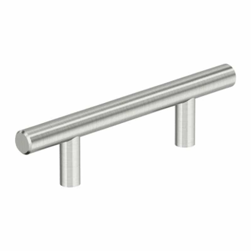 Hollow Stainless Steel Bar Cabinet Pull - Stainless Steel