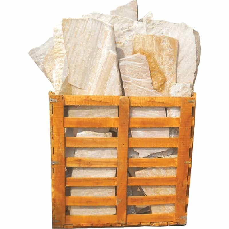 Antique Gold Slate Flagstone - Tumbled